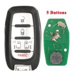 2017-2021 Chrysler Pacifica / Voyager / 5-Button Smart Key / No KeySense / PN: 68241531AC / M3N-97395900 (AFTERMARKET)